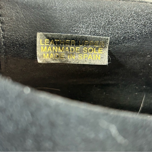 SESTO MEUCCI Womens Size 40 Black Suede‎ Fur Pompom Slip On Sneaker Loafer Shoes - Picture 11 of 11